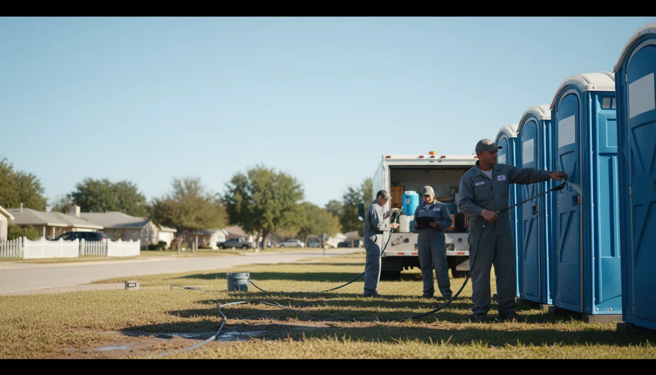 Long-Term Portable Toilet Rental in Jachin, AL near me